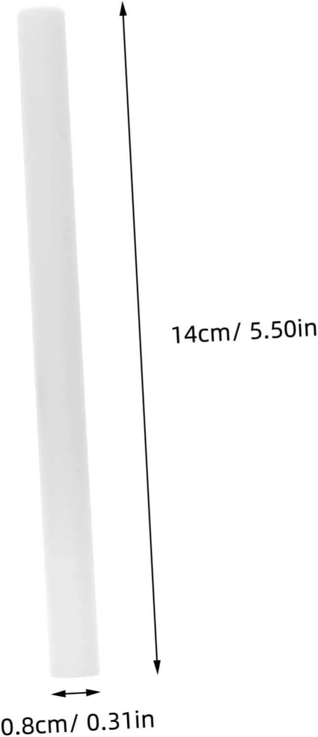 GALPADA 50pcs Cotton Filter Sticks for Diffuser and Humidifier 10x140mm Universal Absorbent Cotton Fragrance Replacement for Home Use