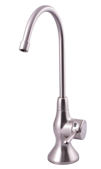 Watts Premier RO Zero Pure Plus VOC 4 Stage Reverse Osmosis System, Brushed Nickel Top Mount Twist Faucet, ZeroWaste Pump, Push Button Water Filters: Sediment Filter, Carbon Pre-Filter, VOC, Membrane