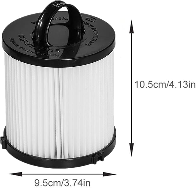SaferCCTV 2Pcs Hepa filter DCF-21 Replace 67821, 68931, 68931A, EF91 Upright Vacuum Cleaners Washable Reusable HEPA Vacuum Filter Compatible with Eureka Airspeed AS1000 Series