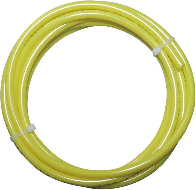 Huining 4 Pack Water Pipe for Reverse Osmosis Membrane Residential RO Membrane Water Filter Cartrige Replacement for 5-Stage Home Drinking Water Filtration System Household Water Purifier