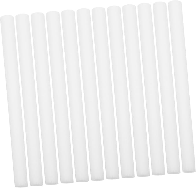 100pcs Oil Diffusers Sticks Car Diffuser Sponges Humidifier Filter Replacement Wick Absorbent Sticks