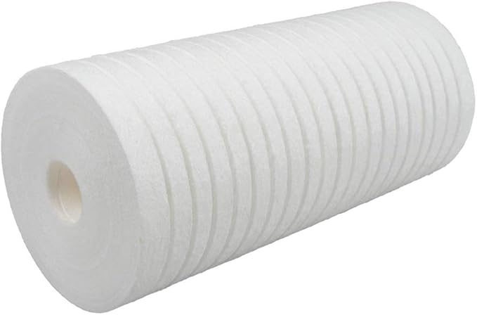 Clear Choice Sediment Water Filter 1 Micron 10 x 4.50" Water Filter Cartridge Replacement 10 inch RO System 9108-44 DEV9108-44 DGD-5005, WHKF-GD25BB, 4-Pk