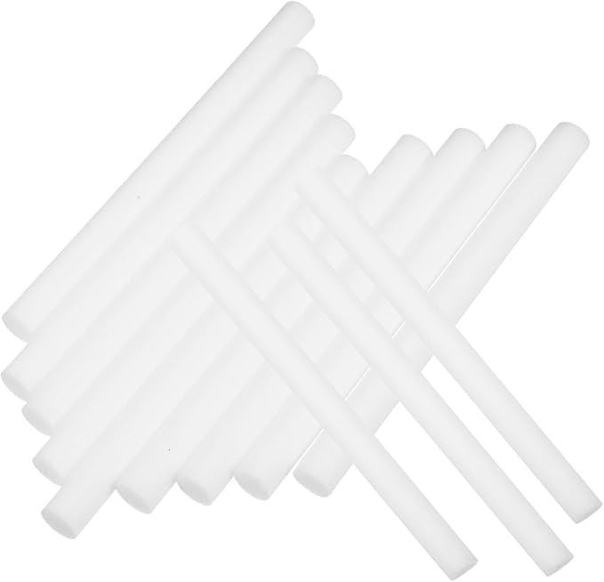 200pcs Essential Oil Diffuser Sticks High Absorption Replacement Humidifier Filters for Desk Diffusers and Car Fragrance Systems