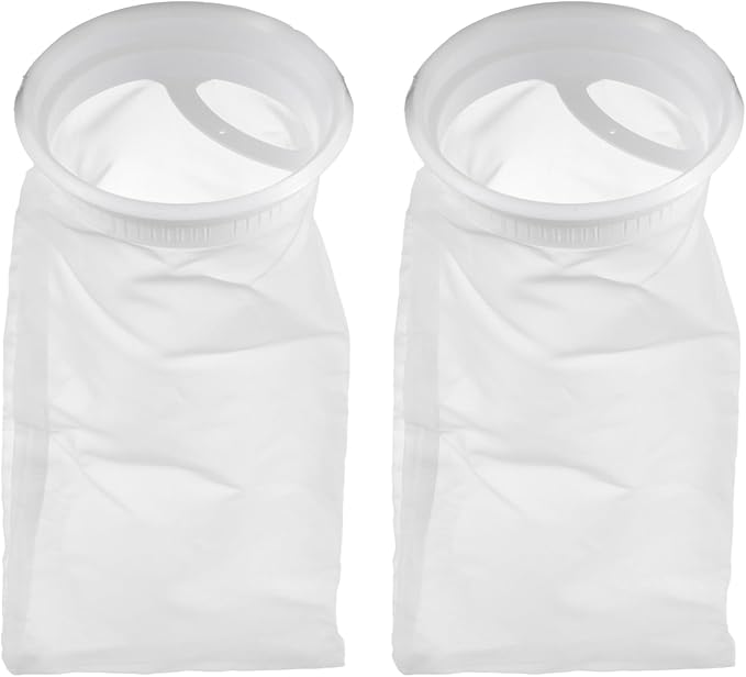 2 Pack IBC Lid Filter Nylon Screen, IBC Tote Lid Filter for Water Tank Rain Barrel Venting Ton Barrel Plastic