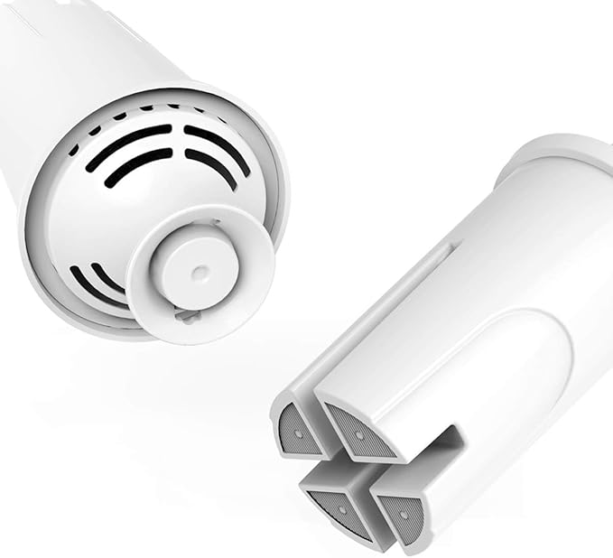 Hiwater Replacement for Brita Filters, Pitchers, Dispensers, NSF 42 Certified Pitcher Water Filter, Compatiable with Brita Classic OB03, Mavea 107007, 35557, and More (Pack of 4)