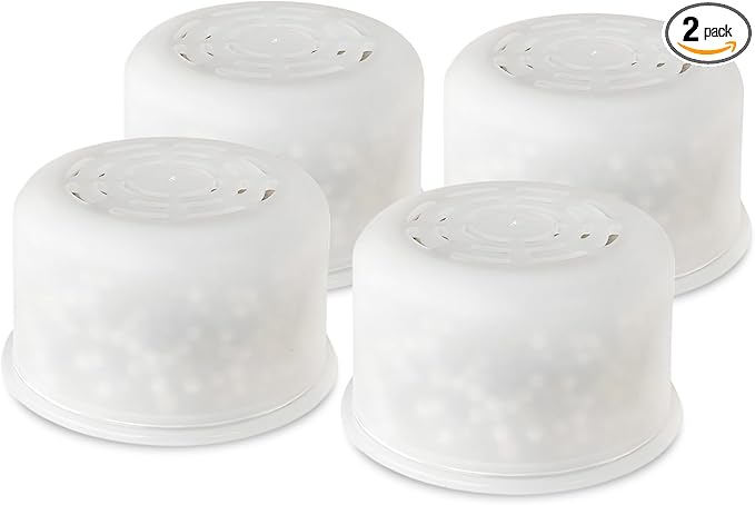 Shower Head Filter Replacement Cartridge Compatible with All Canopy Handheld & Fixed Filtered Shower Head, Shower Filter For Hard Water, 4Pack