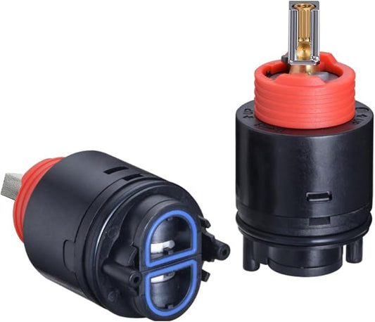 Pressure Balancing Cartridge Replacement for RK7300-CART-3P,Shower Cartridge Replacement for JH02BJ HL-40 Compatible with Z-7300 Zurn Temp-Gard III Faucets and Shower Valves （1 Pack, Cartridge Only)