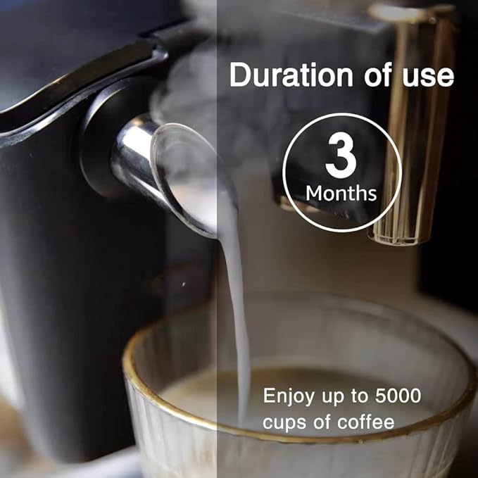 4 Pack Coffee Machines Filter Compatible with Philips Saeco AquaClean CA6903, Aqua Clean Water Filter for Fully Automatic Dedicated Anti-Lime Scale