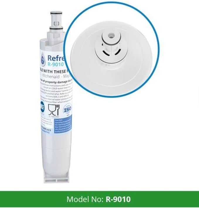 Refresh 9010 Replacement Refrigerator Water Filter for Whirlpool 4396508 / EDR5RXD1 / Filter 5