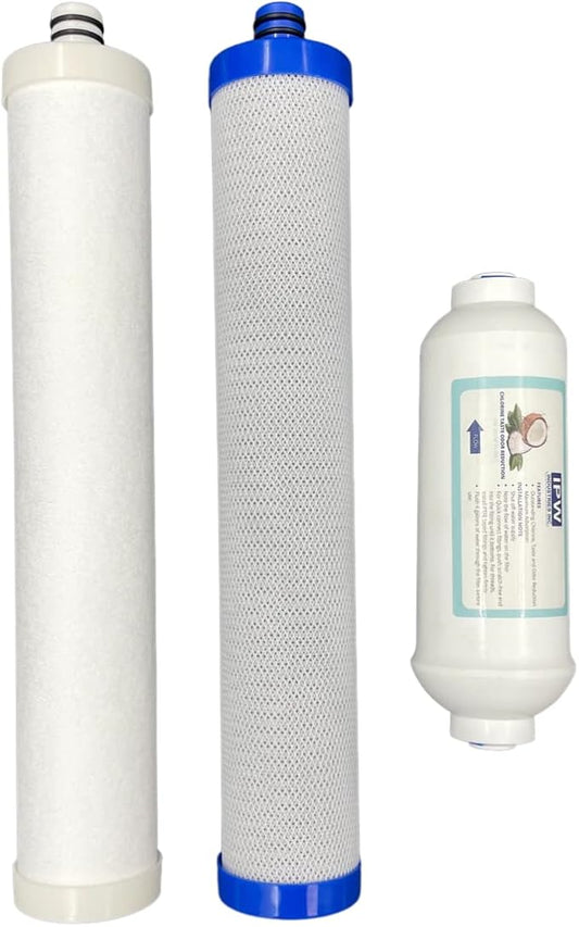 Compatible AC-30 Reverse Osmosis System Replacement Cartridge - Sediment/Carbon Block/Inline