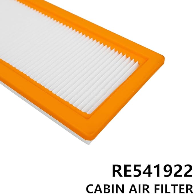2pcs RE198488 Cabin Air Filter Compatible with JD Tractor 5525 5320 5325 5420 5425 5525 5725 6110D 6115D 6140D 6603 Replaces RE73220
