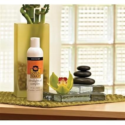 Ultralight Massage Oil Complex by Lotus Touch - Combination of 5 Seed Oils - Superior Glide - Pure, Natural Ingredients - Rejuvenate and Nourish Skin - Water dispersible - 1 Gallon