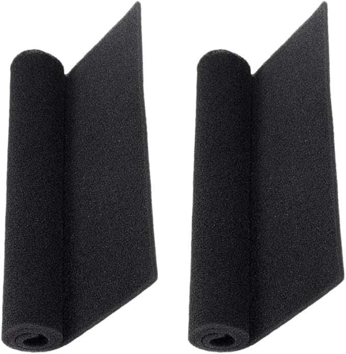 For Window AC Filter Cotton Replacement 2 Pack, 24 x 15 x 1/4 Inch, High Efficiency for Dust Removal