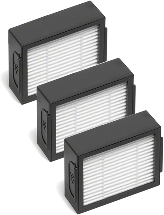 Replacement Parts Accessories for iRobot Roomba i7 i6 i8 i3 i4 i1 e5 e6 I E J Series Vacuum Cleaner Includes 1 Multi-Surface Rubber Brush,and 3 Pack Filter,3 Side Brushes