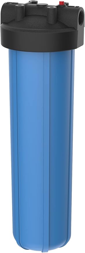 Pentair Pentek Big Blue Filter Housing Bundle with Water Filter Cartridge | Heavy Duty Whole House Filtration