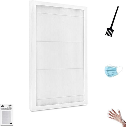 For FAPF02 True HEPA Air Purifier Filter | 8.7" x 15.2" | Compatible with Filtret.e FAPF02, FAPF024, FAP01-RMS, FAP02-RMS | 1 Pack