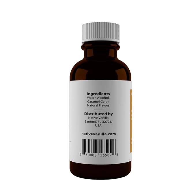 Native Vanilla - Pure Maple Extract - 4 Fl Oz - Pure Flavors and Extracts - Perfect for Cooking, Baking, and Dessert Crafting