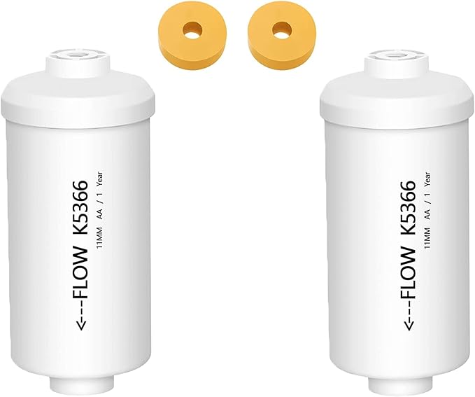 Fluoride and Arsenic Filter NSF/ANSI 42 Certified,Replacement for PF-2® Fluoride Filters,K5366 Replacement for Berkey Fluoride Filters Compatible with Berkey Gravity Filtration System-Pack of 2