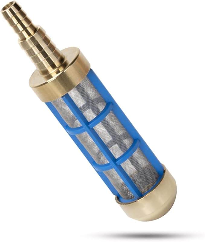 3/4" 1/2Inch Metal Heavy Duty Hose Water Suction Strainer Pickup Filter Fit For Pressure Washers For Sucking Water Water Pump Strainer Heavy Duty Suction Filter Water Pump Cleaning Filter