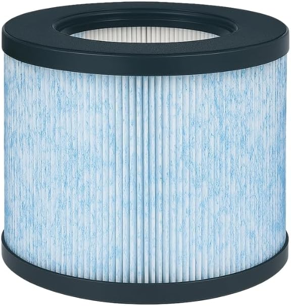 Nispira 3-in-1 True HEPA Filter Replacement Compatible with Miko Air Purifier C102 ibuki MA-01CW, MA-18, Okaysou AirMic4S, 1 Pack