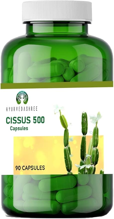 Asthishrunkala Powder Capsules Cissus quadrangularis 90 Capsules 500mg