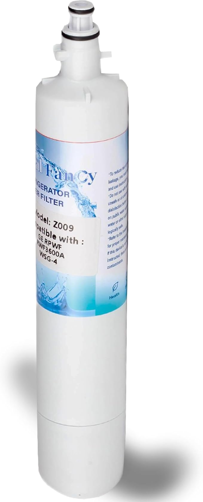 Water Filter Replacement for GE® RPWF (Without CHIP) Refrigerator Water Filter, Compatible with RWF1063, RWF3600A, WDS-RPWF, WSG-4, DWF-36, R-3600, AQF-RPWF, MPF15350, 1 Pack