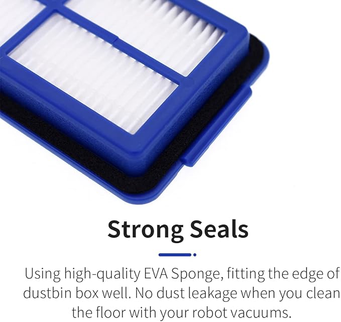 Neutop Replacement Filters Compatible with eufy Robovac 11S Max, 15C Max, G30, G30 Edge/Hybrid/Verge, G10, G20, Robot Vacuums Accessories with Cleaning Brush