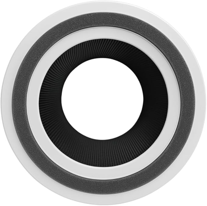 Nispira 3-in-1 True HEPA with Activated Charcoal Replacement Filters, Compatible with TOPPIN TPAP001 Air Purifier Comfy Air C2, 2-Packs