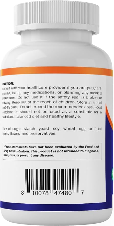 Vitamatic Glycine Supplement, 2000mg Per Serving, 300 Count, Non-GMO, Gluten Free