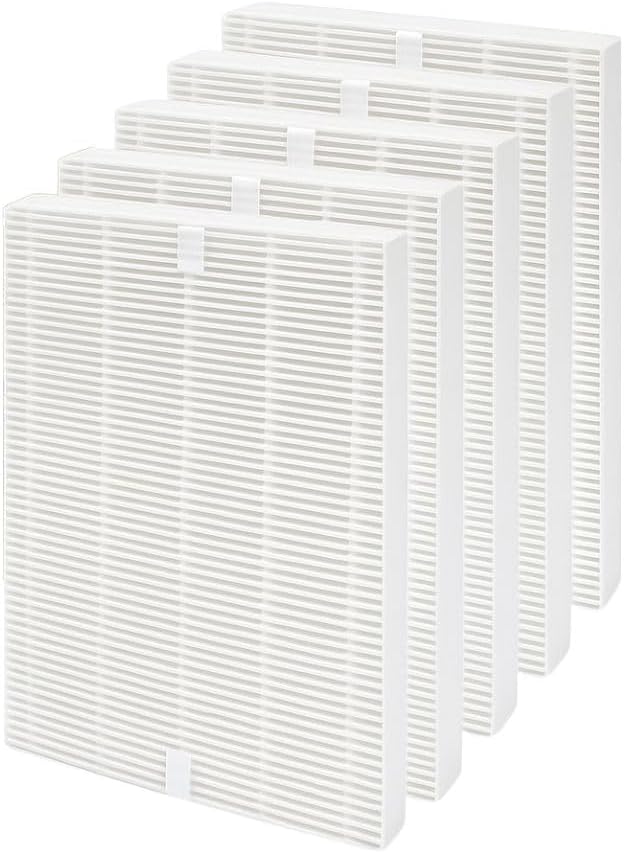 Nispira HPA300 HPA200 Filter R Replacement for Honeywell Air Purifier InSight HPA5300 HPA100 HPA090 HPA250 HPA200 HPA5300 True HEPA HRF-R1 HRF-R2 HRF-R3. 4 Packs