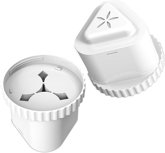 2 Pack Water Filter Compatible with Epic Water Pitcher, Aquagear, Seychelle - 150 Gallon Filter Replacement, Removes Odors, Fluoride, BPA Free