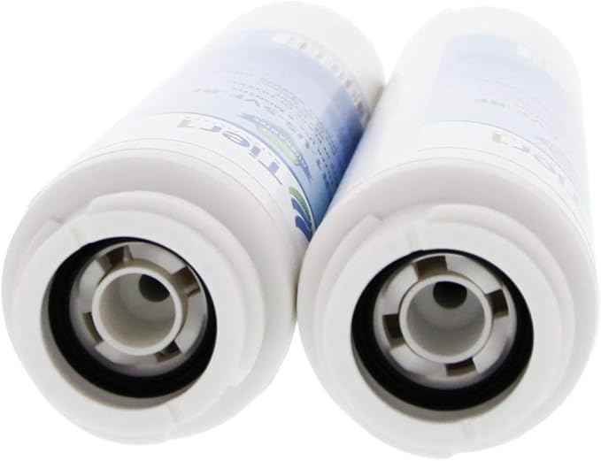 Tier1 Undersink Water Filter Replacement for GE FQSVF, GXSV65, GNSV70, GNSV75 - Carbon Block Media Reduces Chlorine and Other Water Contaminants - 2 Pack