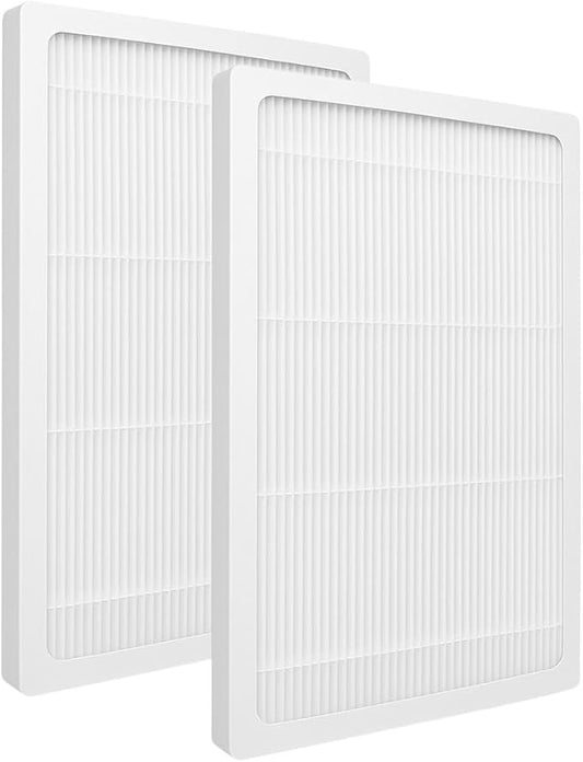 Nispira True HEPA Filter Compatible with 3M Filtrete Ultra Quiet Air Cleaning Purifiers Model FAP02 FAP01-RMS and FAP02-RMS. Compared to Part FAPF02 FAPF024, 2 Packs
