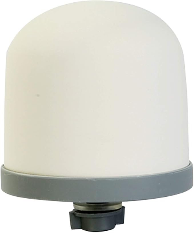 Huining Ceramic Dome Water Filter, Replacement for Pre-Filtration Unit, 0.15 to 0.5 Micron for Household Bucket Filtration System Pitcher (2 PCS)