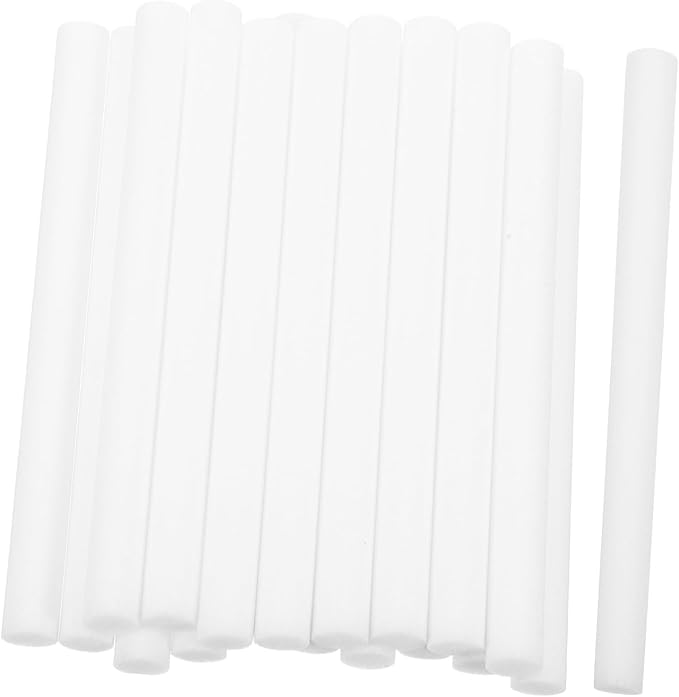 100pcs Oil Diffusers Sticks Car Diffuser Sponges Humidifier Filter Replacement Wick Absorbent Sticks