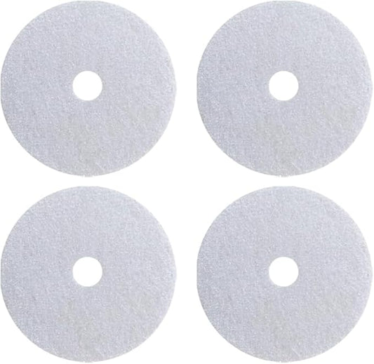 10 Pcs White Universal Cloth Dryer Exhaust Filter Portable Dryer Replacement Lint Filter Air Intake Paper Filters for Chef Dryer, Dryer Replacement Parts, Dryer Parts and Accessories (227 x 33 mm)