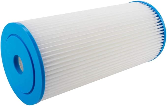 Clear Choice Sediment Water Filter 50 Micron 10 x 4.50" Water Filter Cartridge Replacement 10 inch RO System 150238, WHCF-WHPLBB, 8-Pk