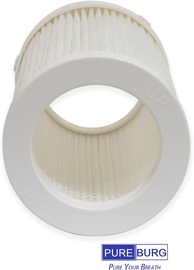 PUREBURG AS04FT-2 Replacement Filters Compatible with DH Lifelabs Aaira + HEPA Air Purifier,2-Pack Evaporation Filter