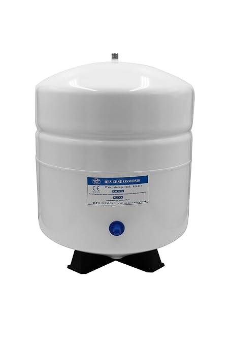 PureT PAE132W, Reverse Osmosis Filter System Tank - 3.2 Gallon Capacity - Water Filtration Pressure Tank (White)
