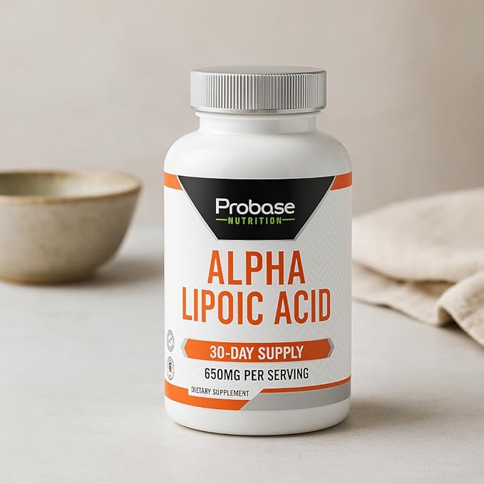 Alpha Lipoic Acid (ALA) 60 Capsules 30-Day Supply