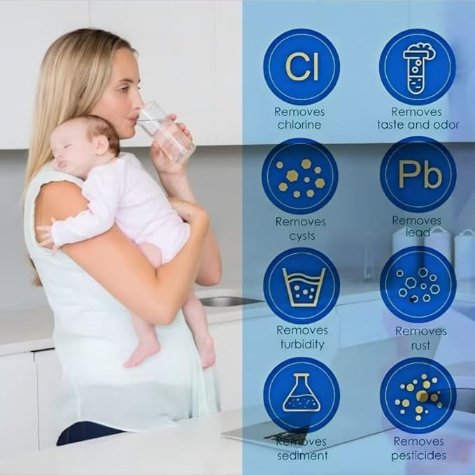 Replacement Water Filter 1 and EDR1RXD1, Filter 1, EDR1RXD1B, W10295370, W10295370a，WHR1RXD1, KAD1RXD1, P4RFKB2, P8RFWB2L, 46-9930,46-9081 (3Pack)