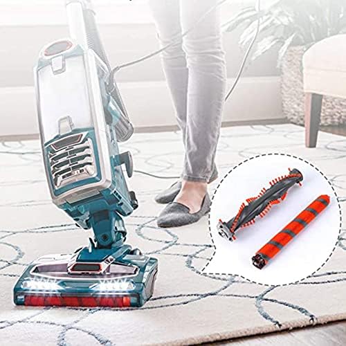 HEPA Filter &Foam Felt Filter Set + Roller Brush Replacement for Shark NV800 NV800W NV801 NV801Q NV803 UV810 HV380 HV381 HV382 Vacuum Cleaner Replacement Parts Brush Roll