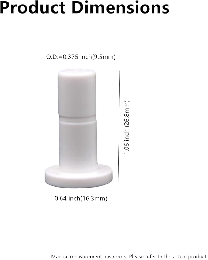 3/8 inch RO tubing end plugs for RO Reverse Osmosis Water Filter Fittings (3/8 inch(10 PCS))