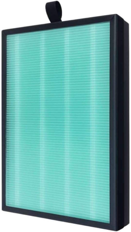 Nispira H04 3-In-1 True HEPA Filter Replacement Compatible with HIMOX Air Purifier H04 | Removes Smoke, Odor, Chemical VOCs | 1 Pack