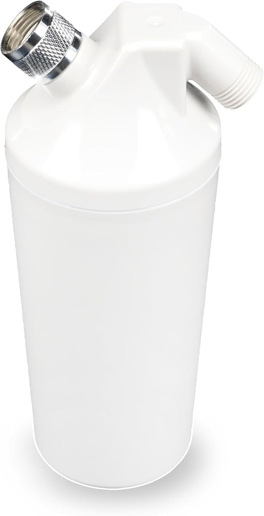 AQ-4125 Shower Water Filter (with Connector), Compatible with Aquasana AQ-4125、AQ-4100、 AQ-4100NSH、 AQ-4105, with Advanced KDF Filtration Material, Filters Over 90% of Chlorine.