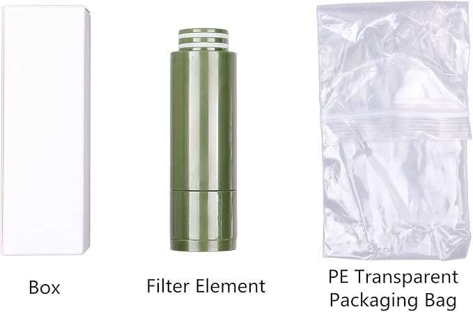 Purewell Survivor Official Replacement Element - 50,000 Gallon Portable Backpacking Water Filter for Hiking