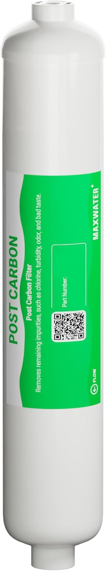 Post Activated Carbon Water Filter Replacement – 5 Micron Inline Filter – 10 inch Inline Carbon Filter– Under Sink and Reverse Fits most Reverse Osmosis Systems (1 pack)