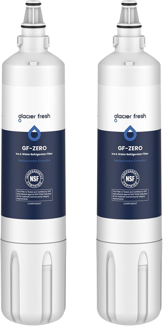 GLACIER FRESH Water Filter Replacement for Sub-Zero 4204490, 4290510, 9030868 Refrigerator Water Filter, 2 Pack