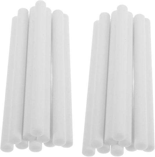 20pcs Diffuser Cotton Sticks Replacement Wicks Pure Cotton Humidifier Filter Sticks Absorbent Swabs for Home Office and Spa