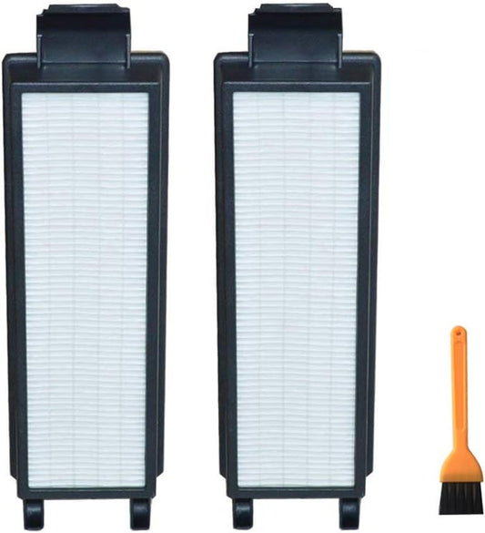 EZ SPARES 2Pcs Vacuum Cleaner Eureka HF5 HF-5 Vacuum HEPA Filter Fits Part # 61830, 61830A, 61840 WASHABLE & REUSABLE Eureka Attachment